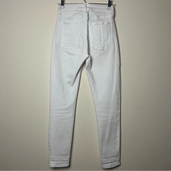 RAG & BONE Nina High Rise Ankle Skinny White Jeans - Picture 8 of 13